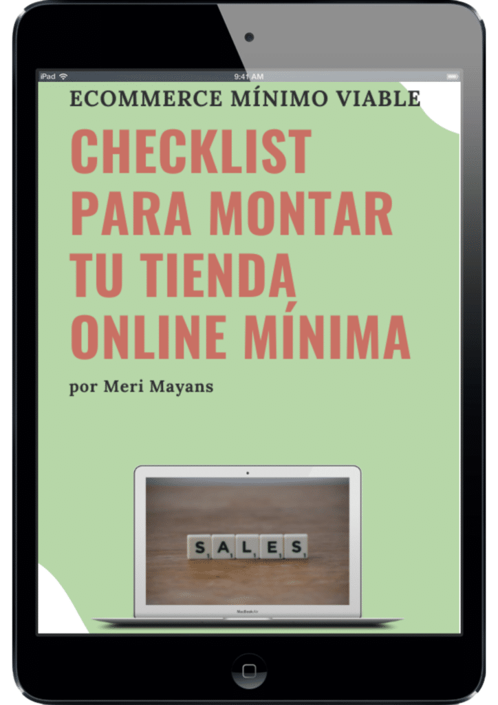 Checklist para montar tu tienda online mínima